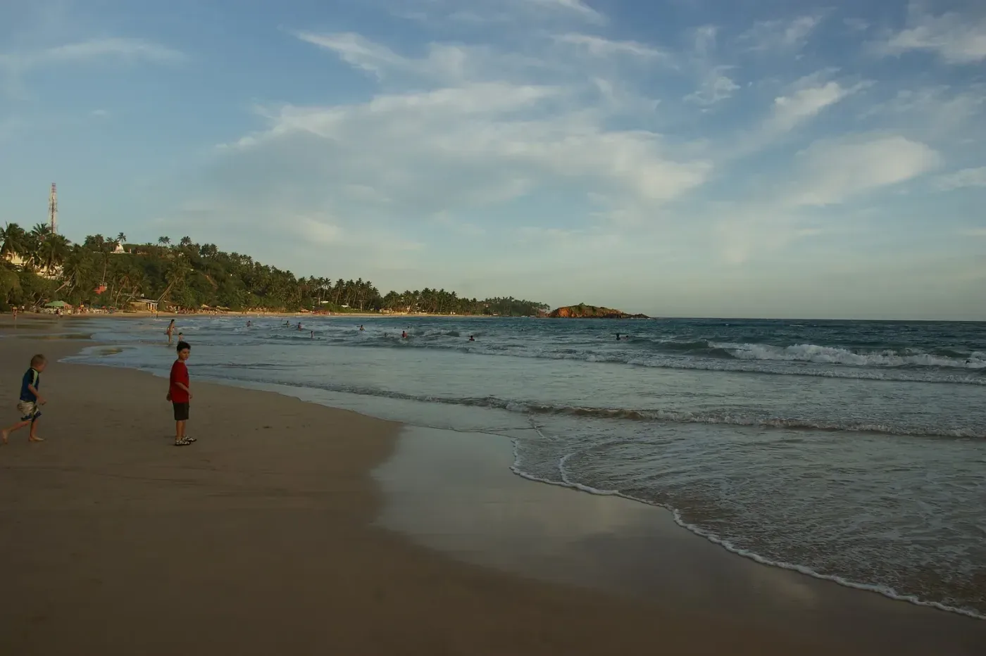 Mirissa Beach on Sri Lanka's south coast